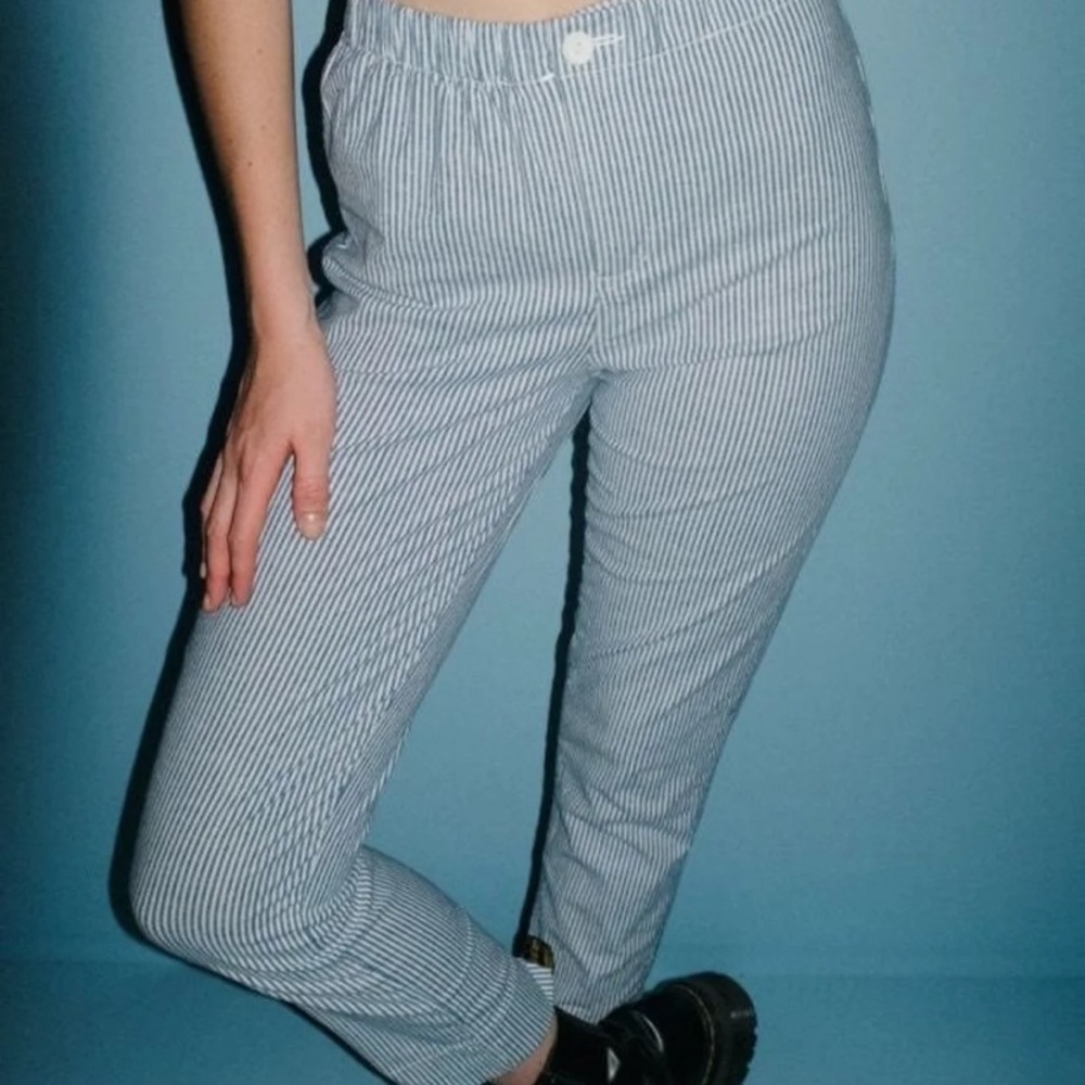 Light blue and white Tilden pants!